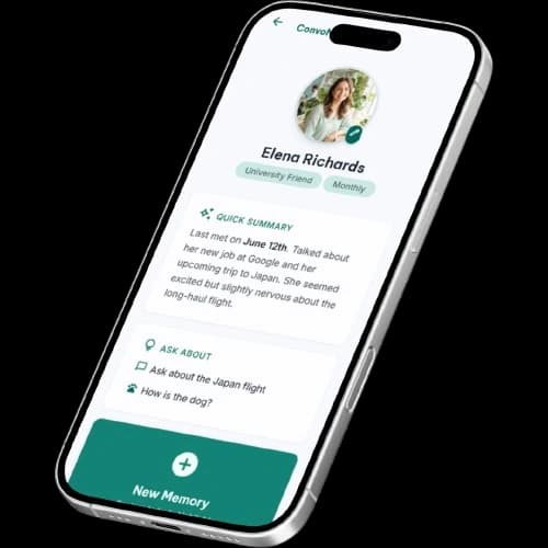 ConvoMemory Contact Page